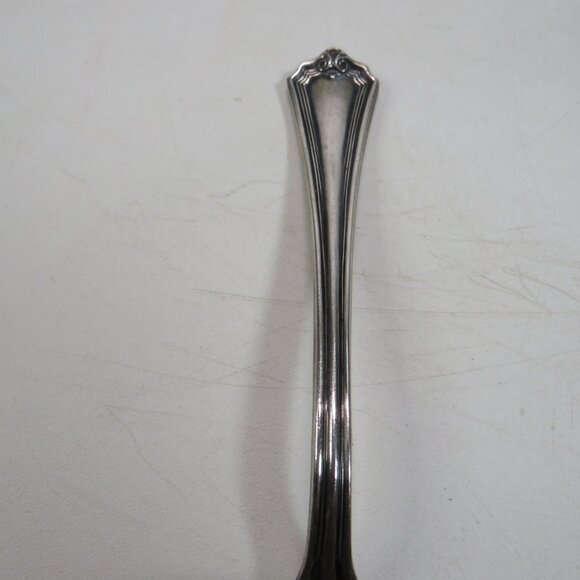 Wm. A. Rogers Bon Bon Spoon Pierced Cut OLD SOUTH or Magnolia Silver Plate - Picture 5 of 13